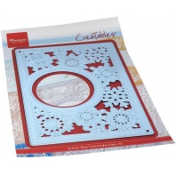 Marianne Design Creatable Rechthoek Sneeuwvlokken