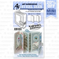 Art Impressions Mini Journal Template 5718