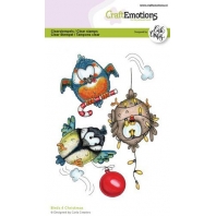 CraftEmotions Clerarstamps A6 - Birds 4 Christmas