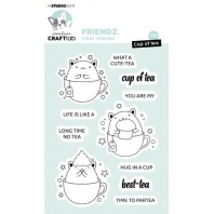 Studio Light Clear Stamp Friendz nr 553 - cup of tea