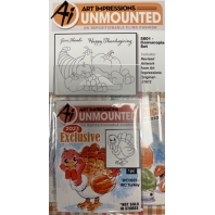 Art Impressions Throwback 5801 Cornucopia   Turkey