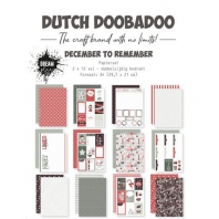 Dutch Doobadoo Papier December to remember 2x12 vel A4