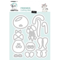 Studio Light Cutting Die Friendz nr 741 Oliver de poes