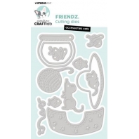 Studio Light Cutting Die Friendz nr 742  accessories cats