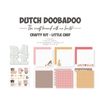 Dutch Doobadoo Crafty Kit Little Chef 21x21cm