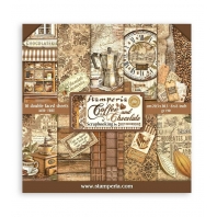 Stamperia - Coffee and Chocolate 20,3x20,3 cm paperpack