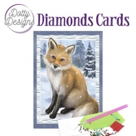 Diamonds Cards - Fox in the Snow