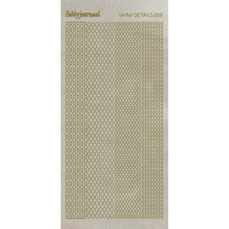 Shiny details - Point Oval - Goud