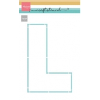 Marianne Design Craft Stencil - L Letter