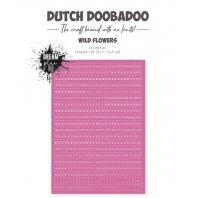 Dutch Doobadoo Dutch Sticker  Wild Flowers alfabet A5