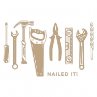 Spellbinders Nailed it Glimmer Hot Foil Plate