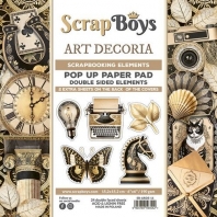 ScrapBoys Art Decoria elements paper pad