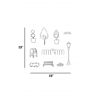 Art Impressions Village Accesoires 5890