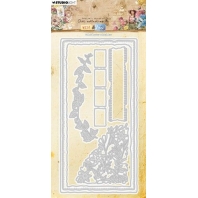 Studio Light Cutting Die Wildflower slimline Wild & Free nr 828
