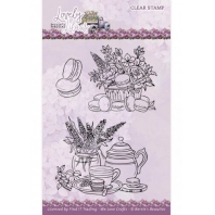 Berrie's Beauties - Lovely Lilacs - Clearstamp Macarons