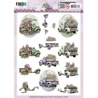 Berrie's Beauties - Lovely Lilacs - 3D uitdruk - Lovely Cars