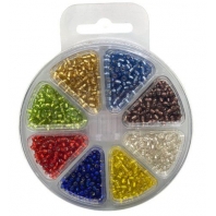 bead kit , glass beads assort