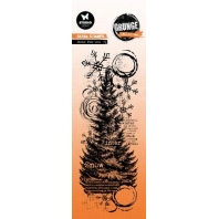 Studio Light Clear Stamp Winter pine tree Grunge coll nr 678