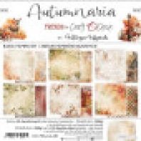 Craft O Clock - Autumnaria - Basic papers set - 20,3x20,3cm
