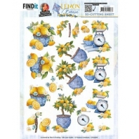 Yvonne Design - Lemon Breeze - 3D knipvel - Lemon Tree