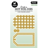 Studio Light Hot Foil Dies label Essentials nr.04