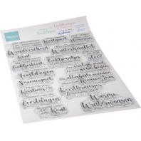 Marianne Design Clear Stamps Sprankelende Feestdagen