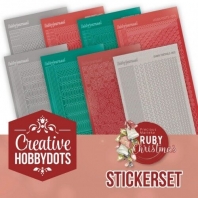 Ruby Christmas - Precious Marieke - Creative Hobbydots nr 52 stickers