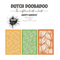 Dutch Doobadoo Dutch Mask Art Happy Harvest 3 stuks
