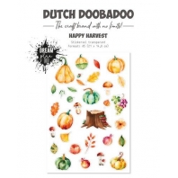Dutch Doobadoo Dutch Sticker Happy Harvest A5 transparant