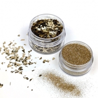 Cosmic Shimmer - Spangles White Gold Set