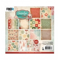 Berrie’s Beauties - Nostalgic Noel - paperpack 20,3x20,3cm