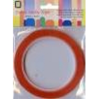 JeJe tape 6mm - 10mtr Extra sticky (rood)