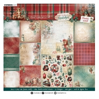 Studio Light - Jeanine’s Art - Festive Nostalgie scrap 30,5x30,5cm