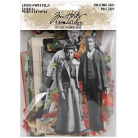 Tim Holtz - Iedea-ology - Christmas 2024 Paper Dolls ( 82 stuks ) 