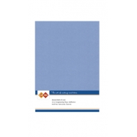 Card Deco Essentials - Linnenkarton A5 - Steenblauw 63 - 10 stuks