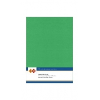 Card Deco Essentials  Linnenkarton A5 - Groen - 10 stuks