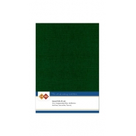 Card Deco Essentials - Linnenkarton A5 - Kerstgroen 23 - 10 stuks