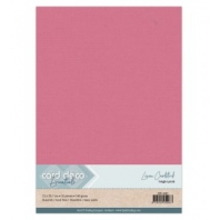 Card Deco Essentials - Linnenkarton A4 - Hard Roze 49 -10 stuks