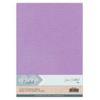 Card Deco Essentials - Linnenkarton A4 - Lila 17 - 10 stuks