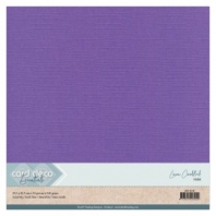 Card Deco Essentials - Linnenkarton Scrap - Violet 18 - 10 stuks