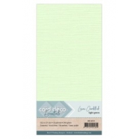 Card deco Essentials - Linnenkarton 4K - Lichtgroen 19 - 10 stuks