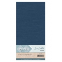 Card Deco Essentials - Linnenkarton 4K - Dark Blue 40 - 10 stuks