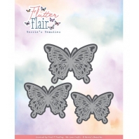 Berrie's Beauties - Flutter Flair - Cutting Die - Flutter Festival