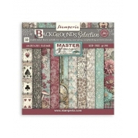 Stamperia - Master of Magic 20,3x20,3cm Paper Pad Backgrounds
