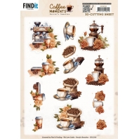 Berrie's Beauties - Coffee Moments - 3D Knipvel - Coffee Machine