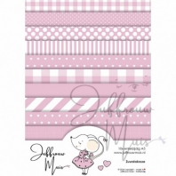 Juffrouw Muis - Paperpad A5 - enkelzijdig - Zuurstokroze - 10 stuks