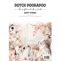 Dutch Doobadoo - Collage peperset Happy Spring 