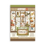Stamperia Romantic Collection - Hidden Grove Washi Pad 