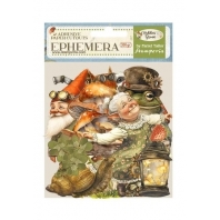 Stamperia Romantic Collection - Hidden Grove Ephemera - paper cut outs