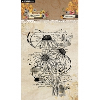 Studio Light Sweet Bee Memories - Stamp Echinacea